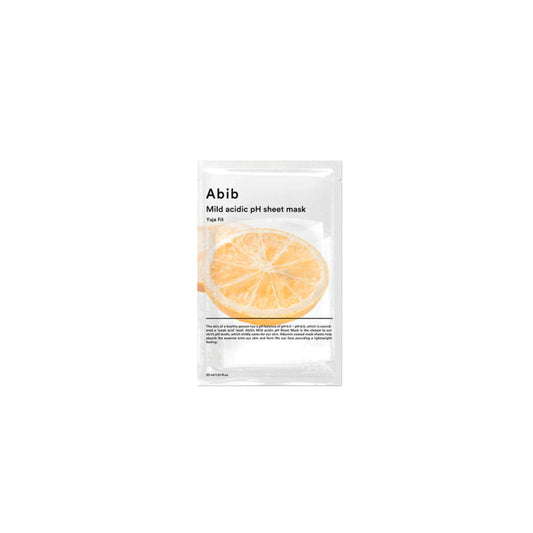 Mild Acidic pH Sheet Masks Yuja Fit (1pc)