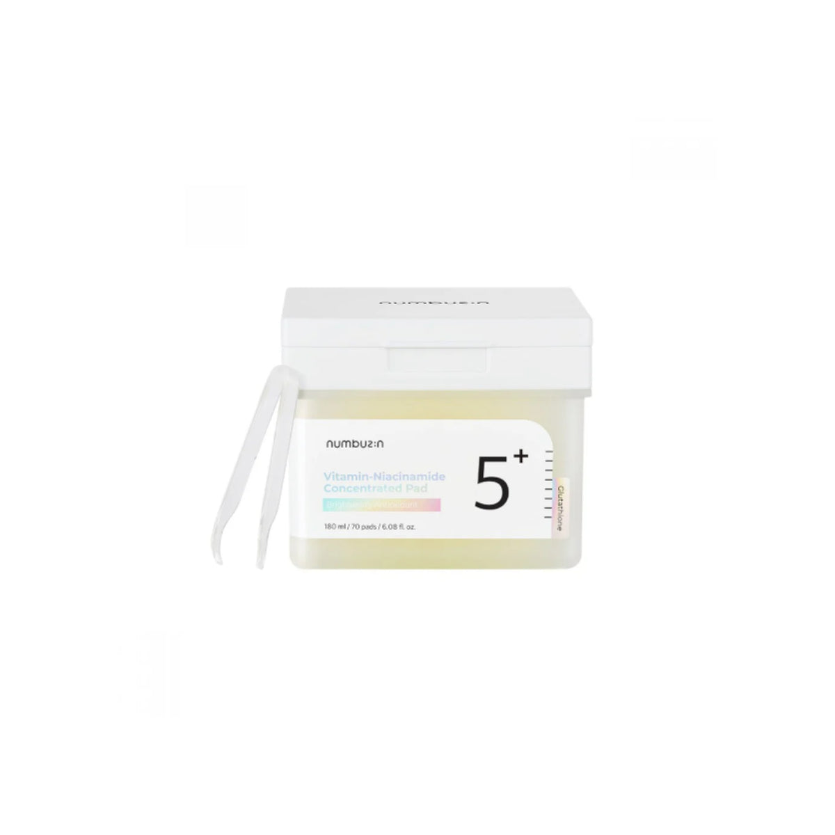 Numbuzin- No.5  Vitamin-Niacinamide Concentrated Pad (70pcs)