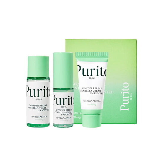 Centella Unscented Line Travel Kit Mini (3pcs)